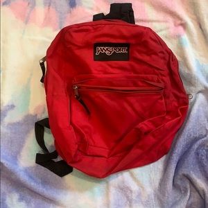Red Jansport School Bag